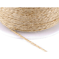 Jute String Ø1.5 mm - natural burlap, 1 Buc.