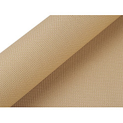 Cross Stitch / Embroidery Canvas "Kanava" width 50 cm - natural medium, 5 Buc.