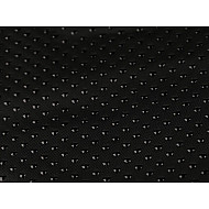 Anti-Slip Fabric Vinyl Non Skid Dots Rubber Fabric, black