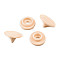Plastic Snap Fastener size 16', creamy light, 50 set