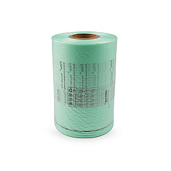 Foil for the production of air cushions 200x100 mm 280 m - mint - transparent