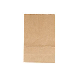 Paper Bag 12 x 21 x 7 cm (package 50 pc.) - natural brown