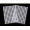 Hook And Loop Self Adhesive Circles / Dots Ø10 mm, white
