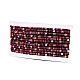 Round Cord / Rope Indian motif (sold by the meter) - red Round Cord / Rope Indian motif (sold by the meter) - red