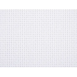 Cross Stitch Canvas Kanava width 140 cm - white, 1 ml.