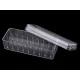 Cutie pentru 27 papiote de ață - transparent Cutie pentru 27 papiote de ață - transparent
