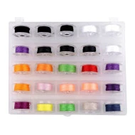 Bobine cu ață în cutie de plastic (1 cutie)