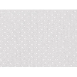 Material textil cu buline antiderapante, la metru - alb