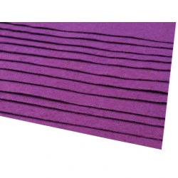 Coli fetru, 20x30 cm, 166 g / m², 2 bucati - mov deschis