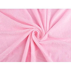 Micropluș / Soft Fleece Minky, la metru - roz