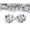 Button / Decoration Cut Flower, 15,2 mm, crystal, 10 pc.