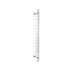 Glasses Display Stand for 14 pcs - silver