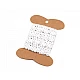 Paper Card Spool 8x10.5 cm (package 25 pc.) - brown-beige Paper Card Spool 8x10.5 cm (package 25 pc.) - brown-beige