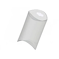 Clear Packaging Box with Hang Hole 7x12 cm (package 10 pc.) - Transparent