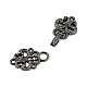 Decorative Filigree Fastening, black nickel Decorative Filigree Fastening, black nickel