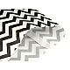 Paper Bag 13x17 cm (package 100 pc.) - white-black - chevron Paper Bag 13x17 cm (package 100 pc.) - white-black - chevron