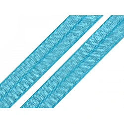 Elastic bias, lățime 20 mm (card 25 m) - albastru azur