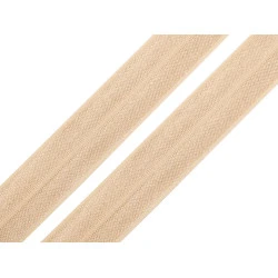 Elastic bias, lățime 20 mm (card 25 m) - nude