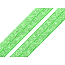 Elastic bias, lățime 20 mm (card 25 m) - verde neon