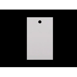 Paper Tag / Name Tag 30x50 mm (package 250 pc.) - white