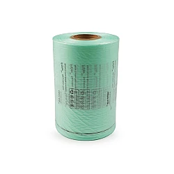 Foil for the production of air cushions 200x100 mm 280 m - mint - transparent