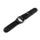 Bag Snaps With Eko Leather Tabs, black Bag Snaps With Eko Leather Tabs, black