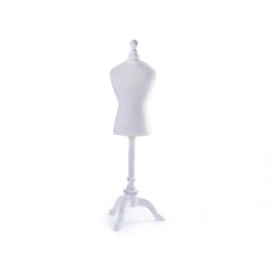 Decorative Tailors Mannequin / Dressmaker Dummy 67 cm - ecru light
