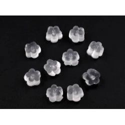 Earring Stoppers 3x5 mm, Transparent, 5 g