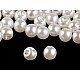 Sew-on Faux Pearl Bead / Button Ø6 mm, pearl, 20 pc. Sew-on Faux Pearl Bead / Button Ø6 mm, pearl, 20 pc.