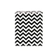 Paper Bag 13x17 cm (package 100 pc.) - white-black - chevron Paper Bag 13x17 cm (package 100 pc.) - white-black - chevron