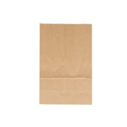 Paper Bag 12 x 21 x 7 cm (package 50 pc.) - natural brown