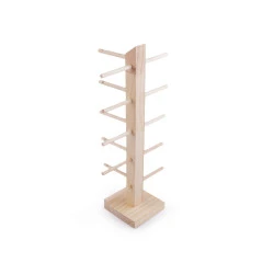 Wood Bracelet / Glasses Display Stand - natural light