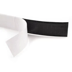Nylon Adhesive Hook Tape, width 20 mm, black, 25 m