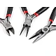 Set of Jewellery Pliers, black Set of Jewellery Pliers, black