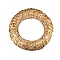 Straw Wreath Ø50 cm, ivory