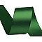 Double Faced Satin Ribbon width 40 mm, green, 20 m