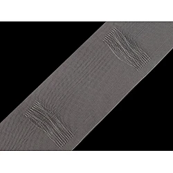 Curtain Heading translucent width 80 mm pencil pleat drapery, 50 m
