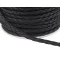 Eco-leather Cord Ø3 m, 1 metre, black