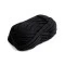 Bandă de tricotat Spaghetti, 100 g - negru