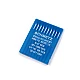 Machine needles for industrial overlock sewing machines 70; 80 schmetz - Nickel (1 Box)