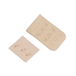Bra extenders width 40 mm 3 rows - Nude (12 Pairs)