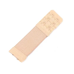 Bra extension strap width 30 mm, 2 hooks, 3 rows - Nude (1 Piece)