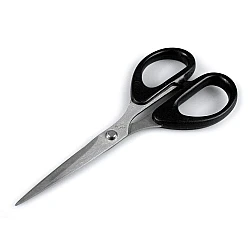 Scissors length 14 cm - Black (1 Piece)