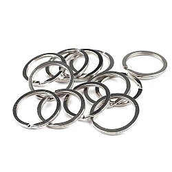 Key ring ø30 mm, flat - Vintage brass (100 Pieces)