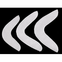 Sleeve padded interlining S- White (5 Pairs)