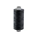 Cotton thread 500 m 10x2x2 - Black (10 Pieces)