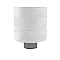 Cotton thread 500 m 10x2x2 - White (10 Pieces)