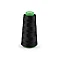 Elastic thread for industrial overlocks 3000 m - Black (1 Piece)