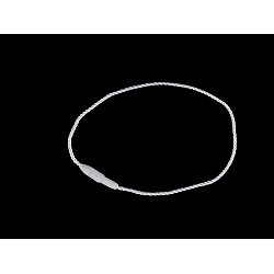 String to hangtags pes with safety - White (100 Pieces)
