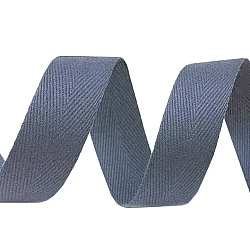 Herringbone twill tape width 20 mm - Blue-grey (50 Meters)